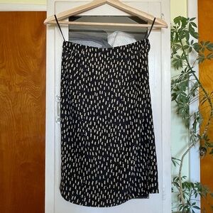 Vintage Silk Pencil Skirt